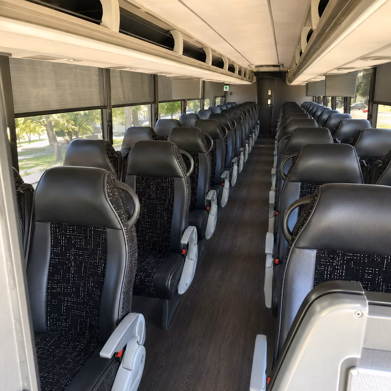 heading to a concert at ameris bank amphitheatre a bus makes it easy