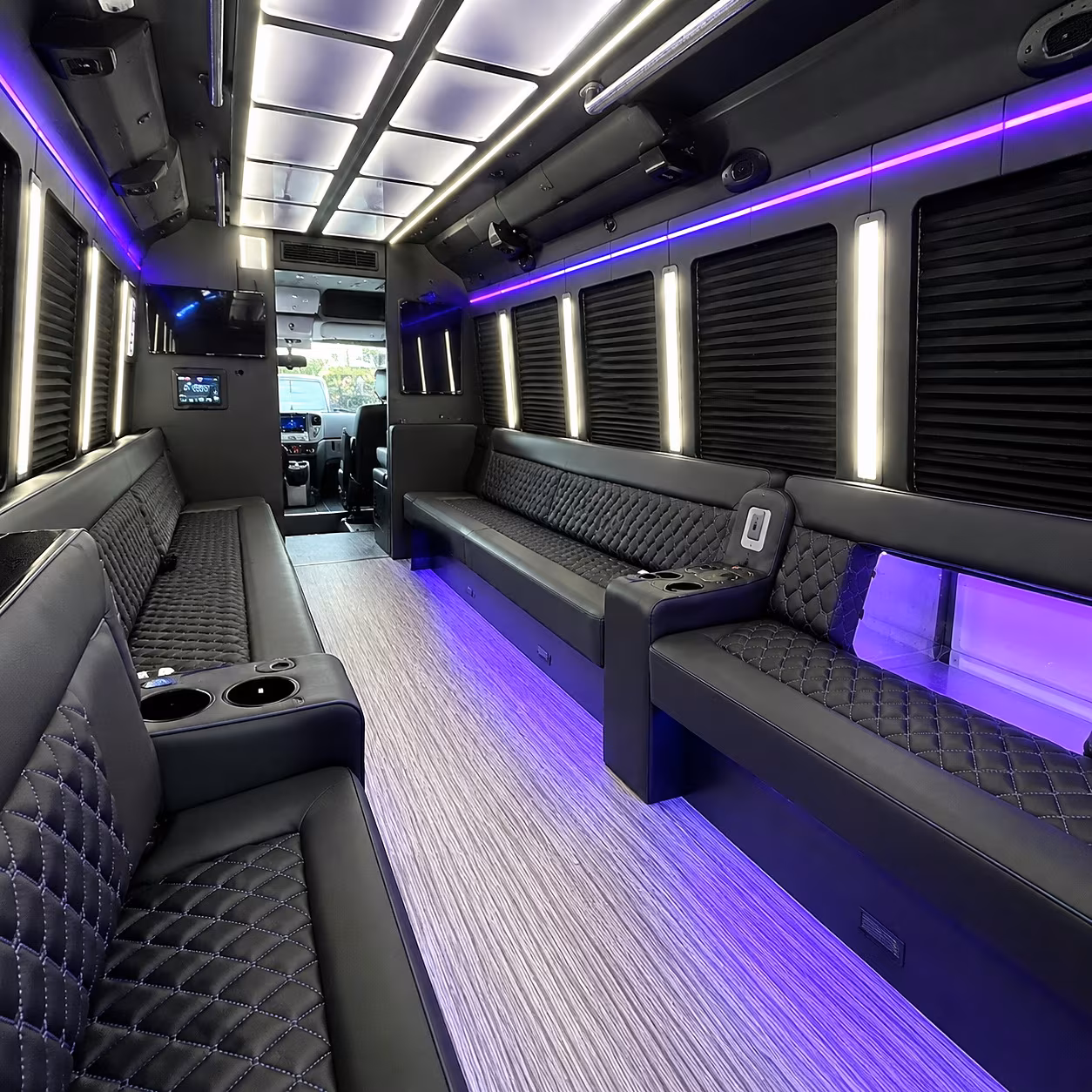 johns creek party bus rentals inside