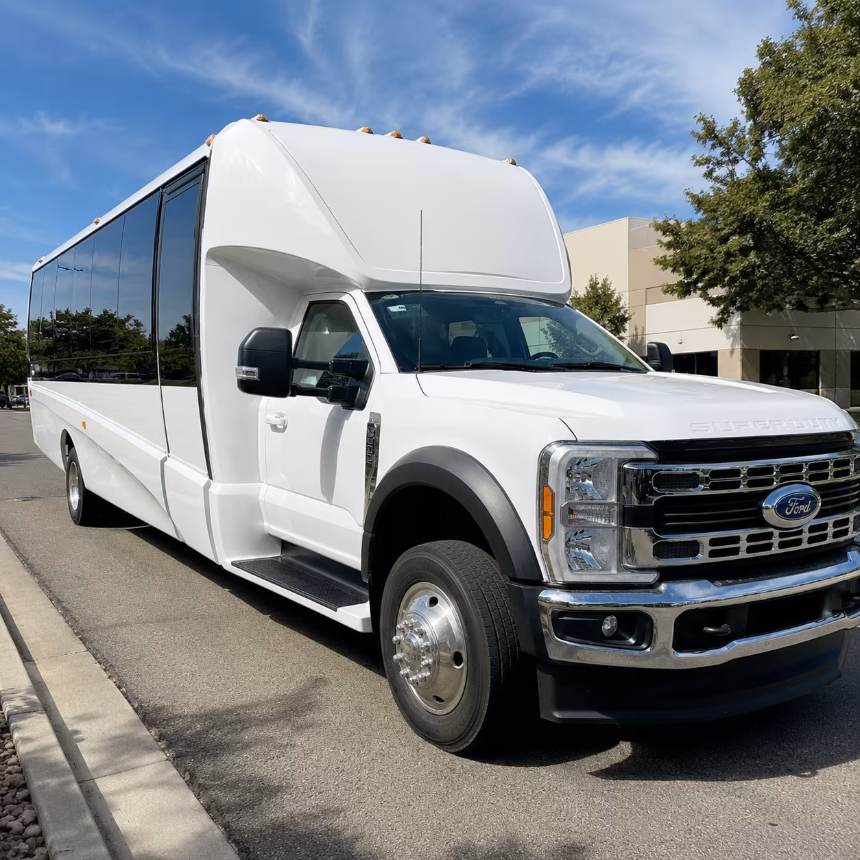 roswell corporate shuttle bus rentals