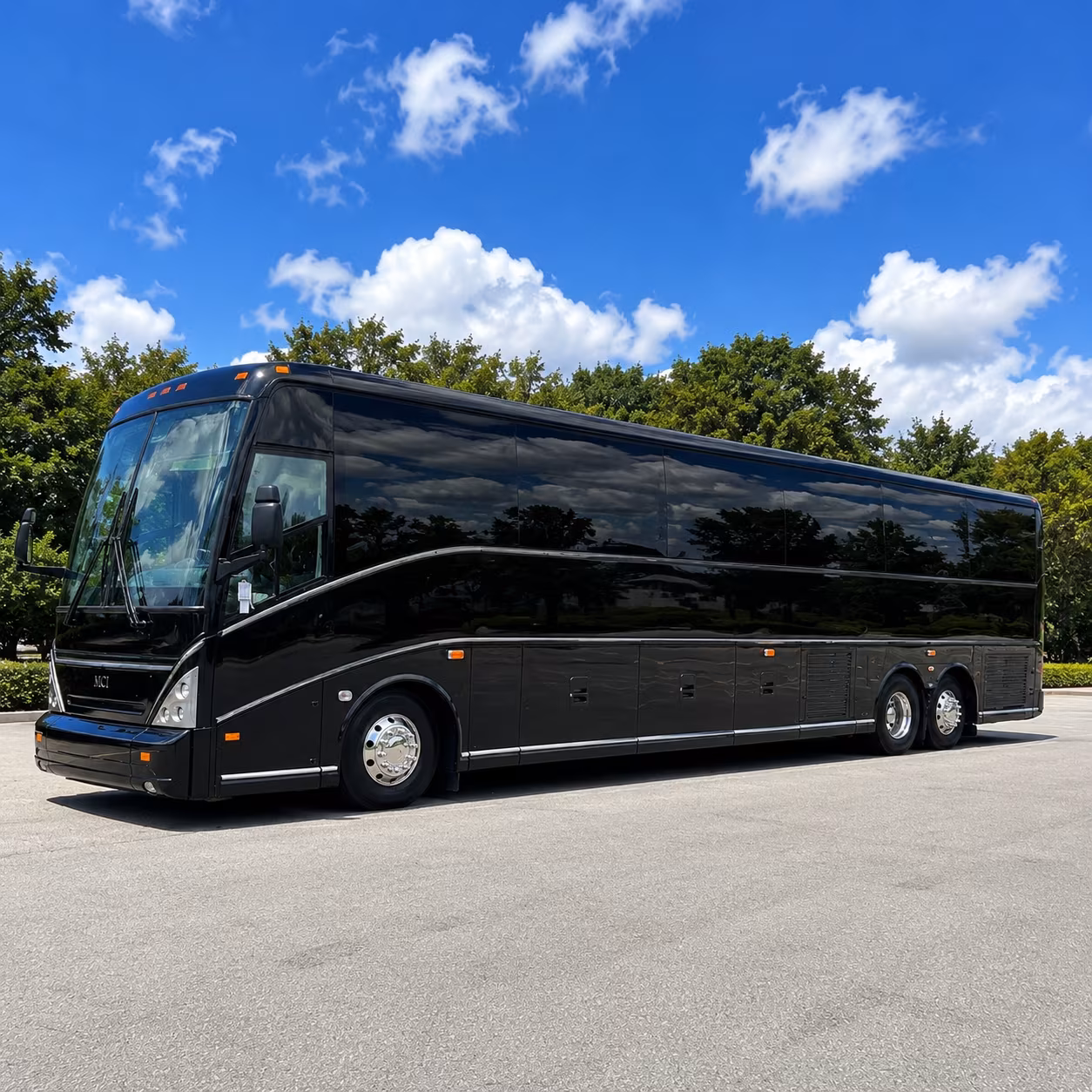 when personnel need to reach dobbins air reserve base a charter bus makes the run easy
